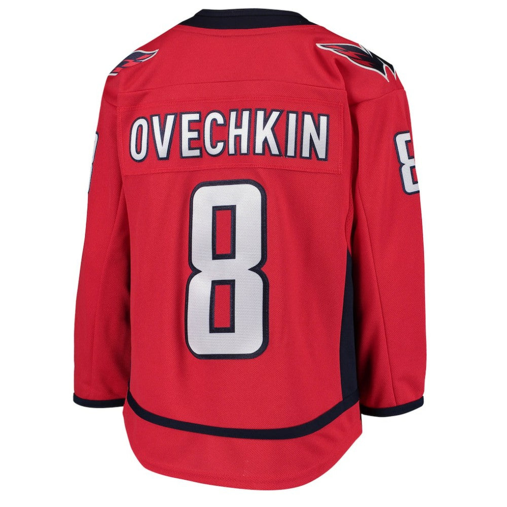 NHL Alexander Ovechkin Washington Capitals Youth Home Premier Player Jersey - Red