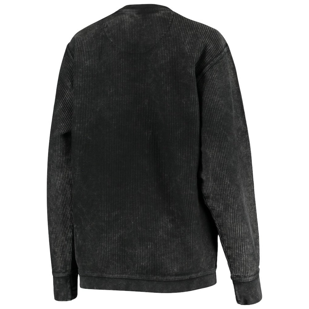 Chicago White Sox G-III 4Her by Carl Banks Women's Comfy Cord Pullover Sweatshirt - Black Pullover