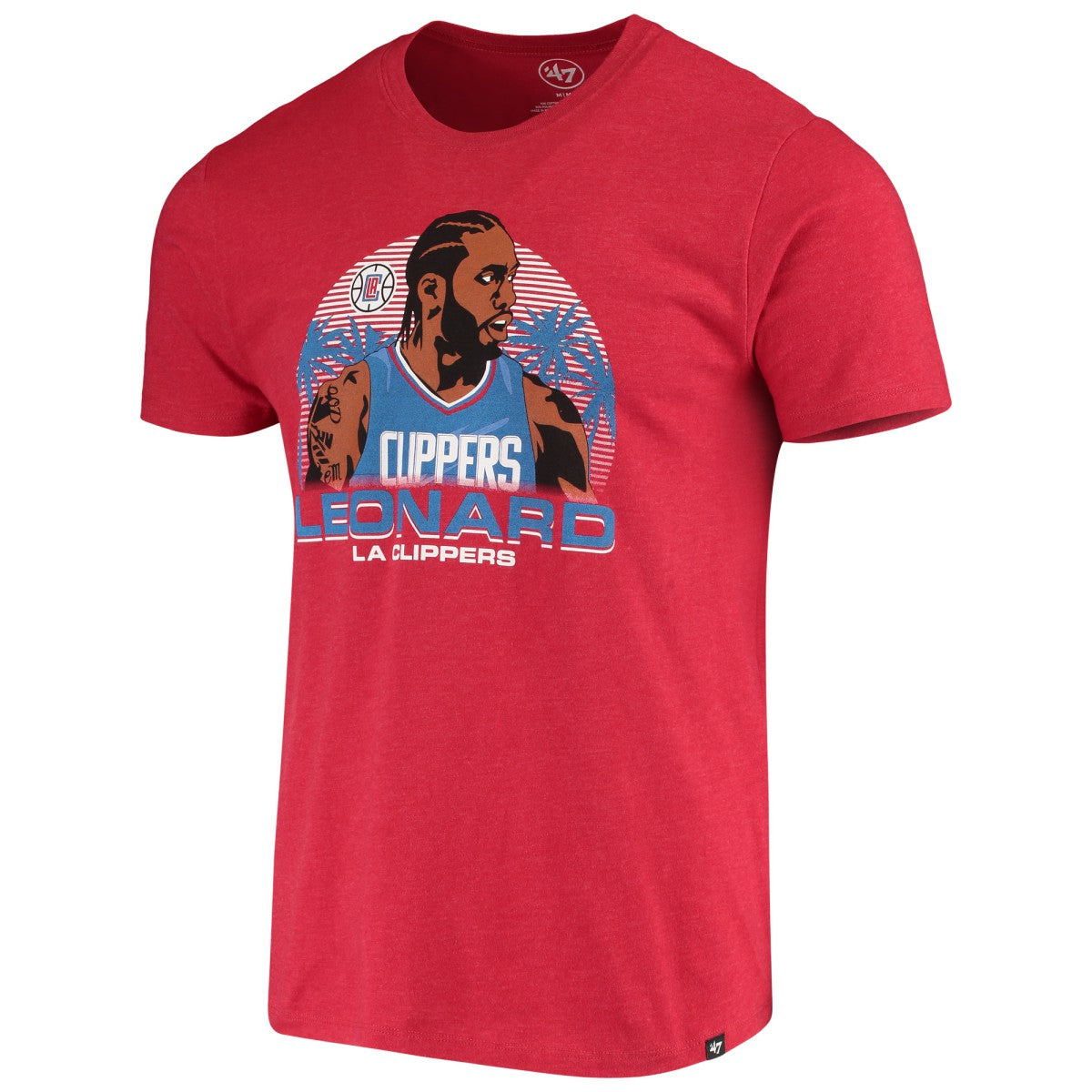 Kawhi Leonard LA Clippers '47 Player Graphic T-Shirt Red