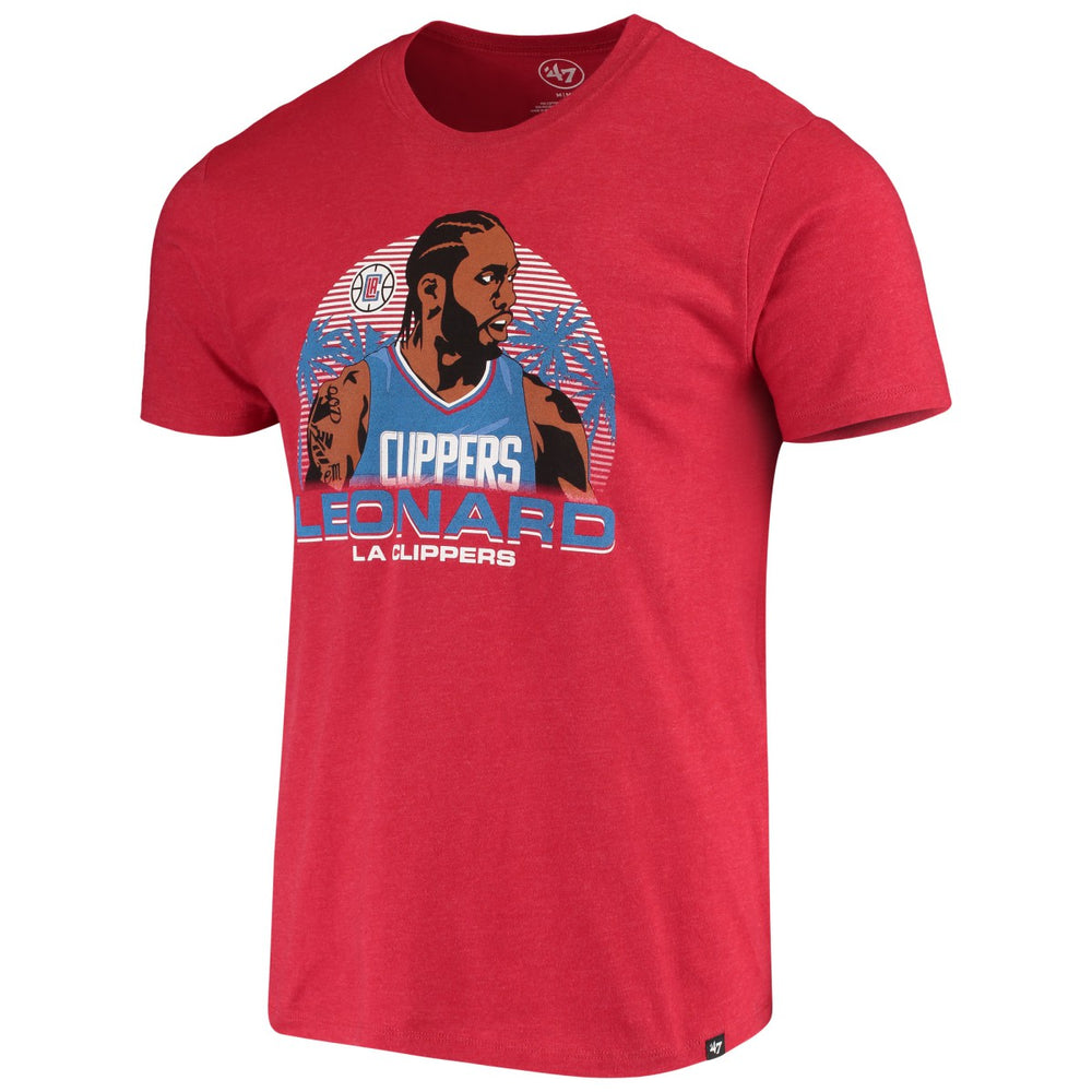 Kawhi Leonard LA Clippers '47 Player Graphic T-Shirt Red