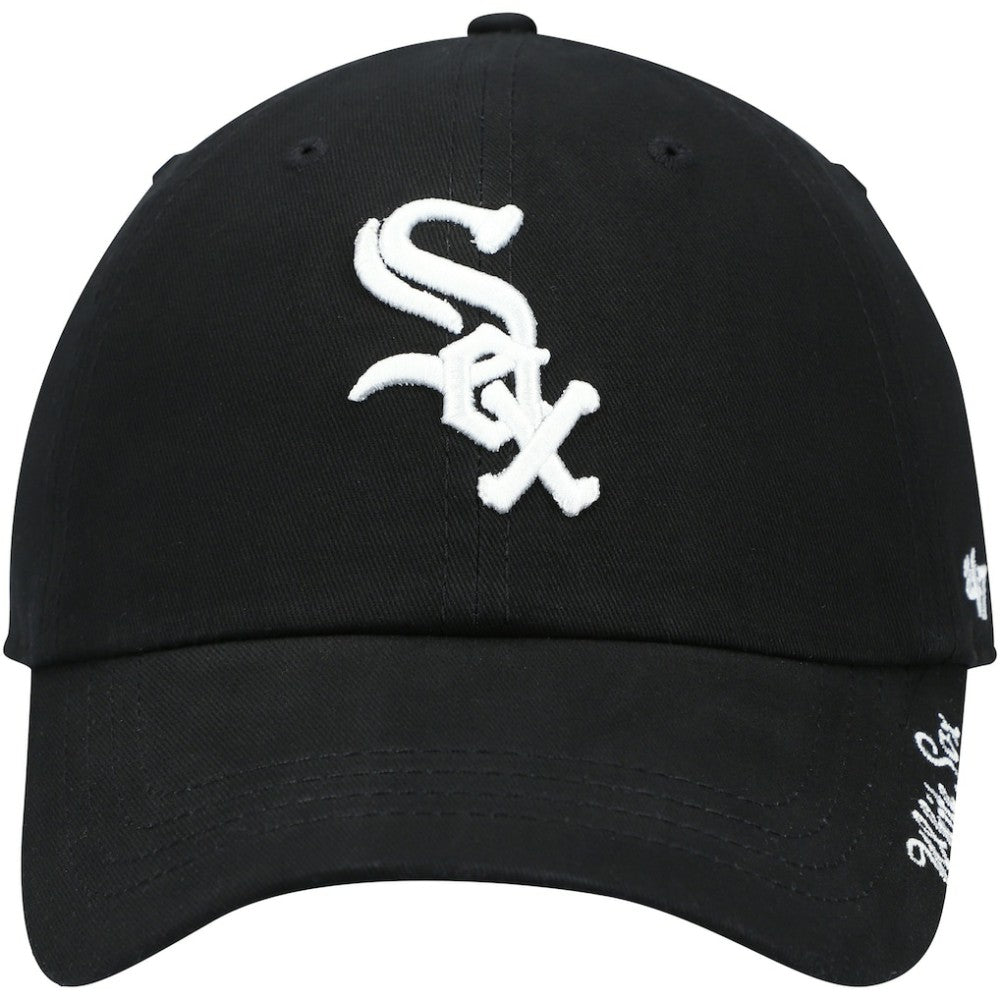 Chicago White Sox '47 Women's Team Miata Clean Up Adjustable Hat - Black Hats