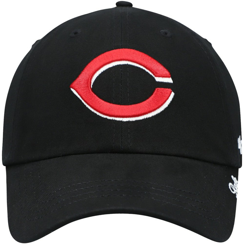 Cincinnati Reds '47 Women's Team Miata Clean Up Adjustable Hat - Black Hats