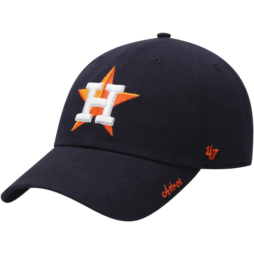 Houston Astros '47 Women's Team Miata Clean Up Adjustable Hat - Navy Hats
