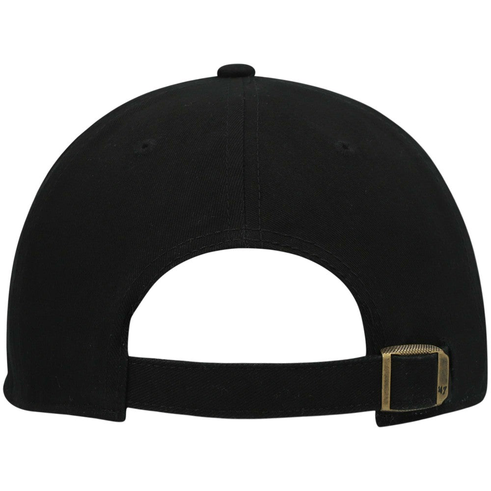Miami Marlins '47 Women's Team Miata Clean Up Adjustable Hat - Black Hats