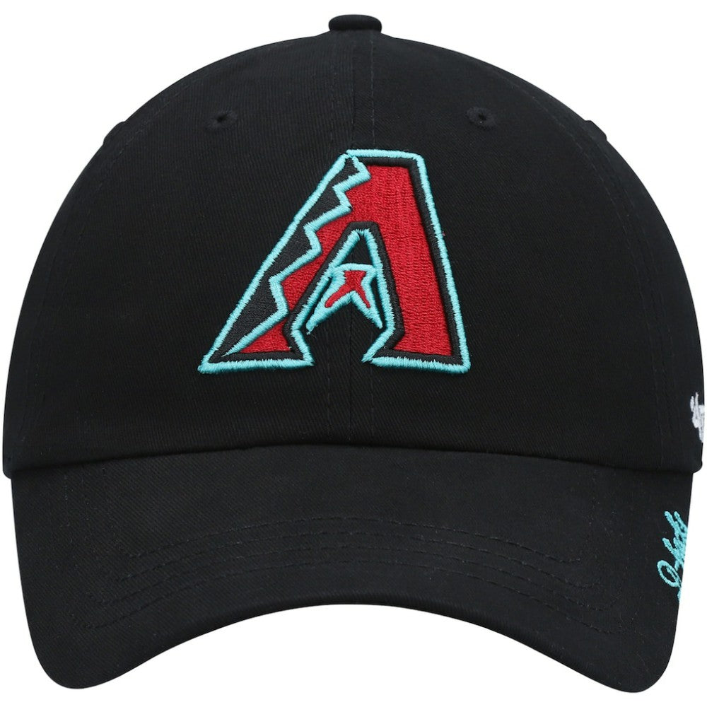 Arizona Diamondbacks '47 Women's Team Miata Clean Up Adjustable Hat - Black Hats