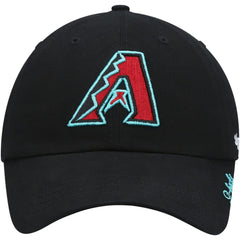 Arizona Diamondbacks '47 Women's Team Miata Clean Up Adjustable Hat - Black Hats