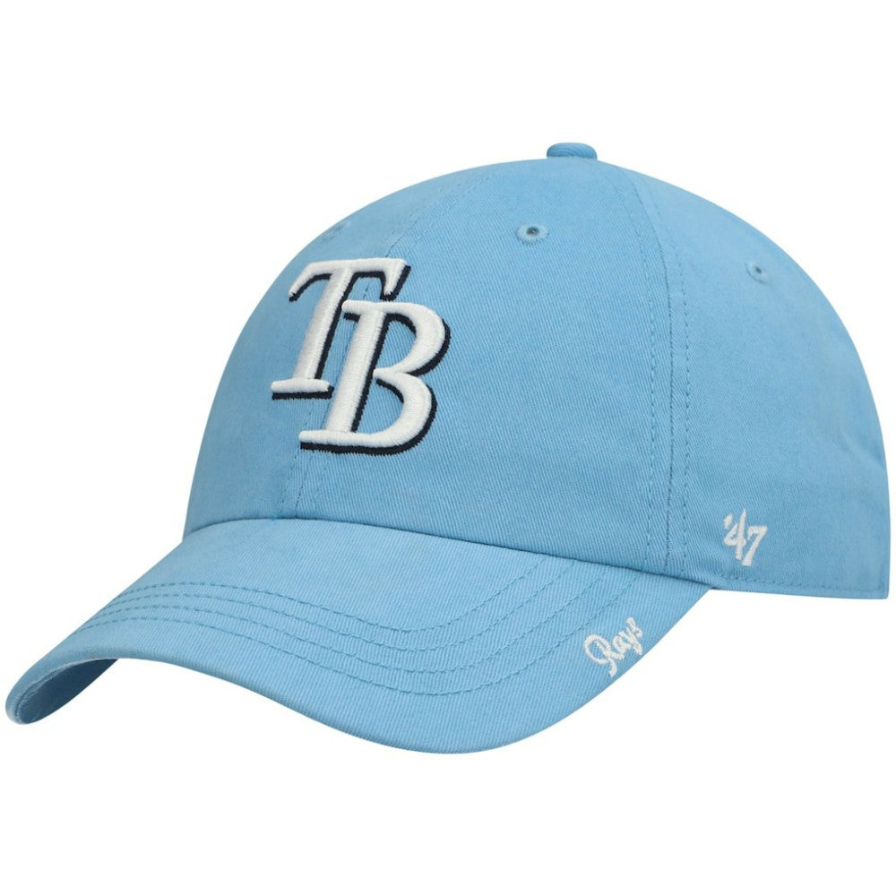 Tampa Bay Rays '47 Women's Team Miata Clean Up Adjustable Hat - Light Blue Hats