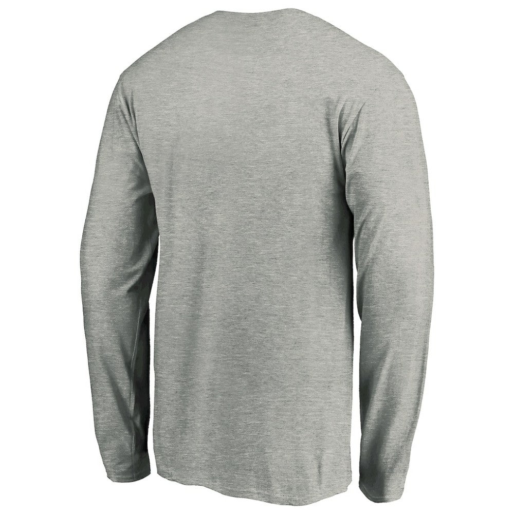 NHL San Jose Sharks Graffiti Shark Long Sleeve T-Shirt - Heather Gray