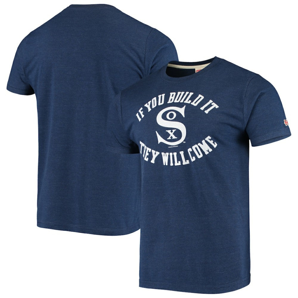 Chicago White Sox Hyperlocal Tri-Blend T-Shirt - Navy T-shirts