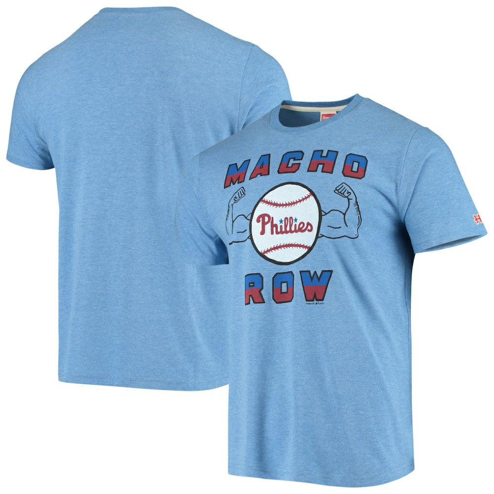 Philadelphia Phillies Hyperlocal Tri-Blend T-Shirt - Light Blue T-shirts