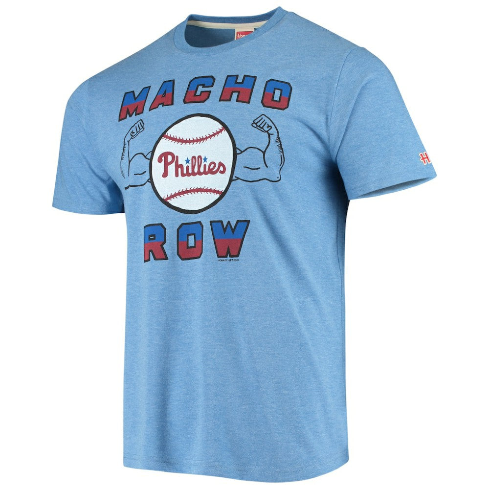 Philadelphia Phillies Hyperlocal Tri-Blend T-Shirt - Light Blue T-shirts