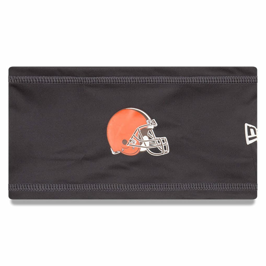 Cleveland Browns New Era COOLERA Training Camp Headband Graphite