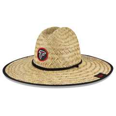 Atlanta Falcons New Era NFL Training Camp Straw Lifeguard Hat Natural