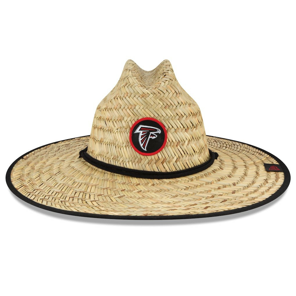 Atlanta Falcons New Era NFL Training Camp Straw Lifeguard Hat Natural