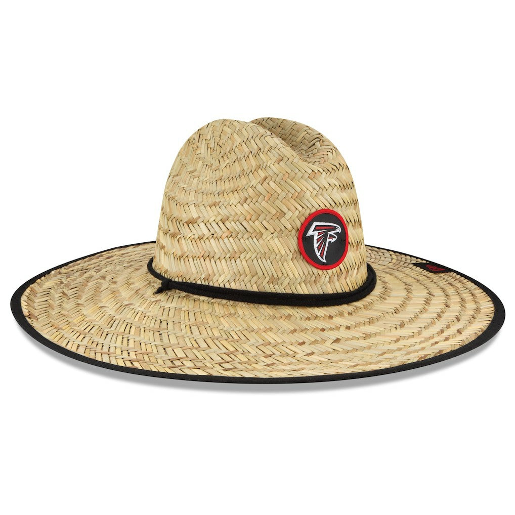 Atlanta Falcons New Era NFL Training Camp Straw Lifeguard Hat Natural