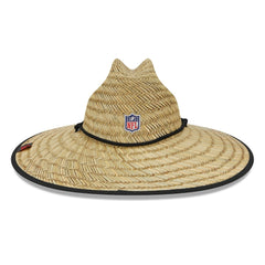 Atlanta Falcons New Era NFL Training Camp Straw Lifeguard Hat Natural