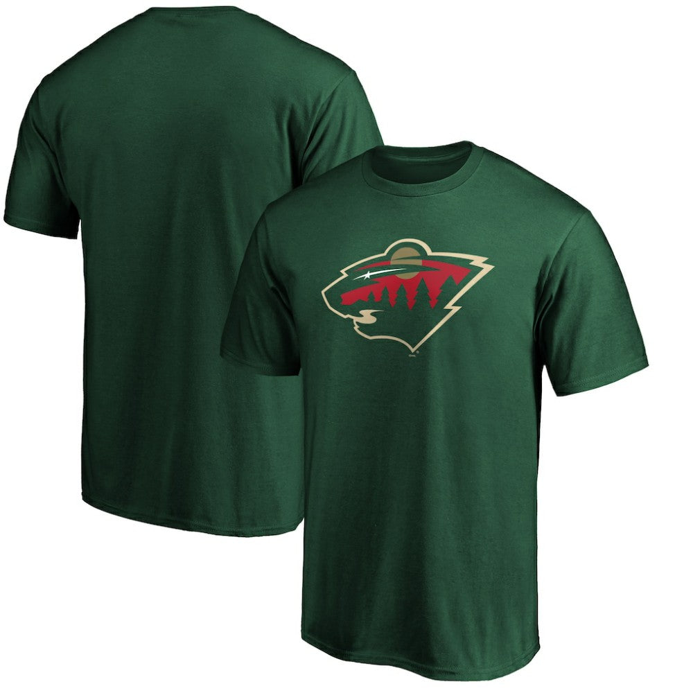 NHL Minnesota Wild Fanatics Team Primary Logo T-Shirt - Green
