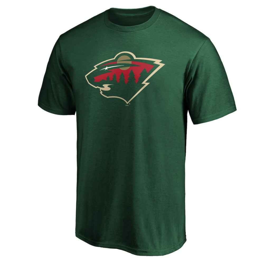 NHL Minnesota Wild Fanatics Team Primary Logo T-Shirt - Green