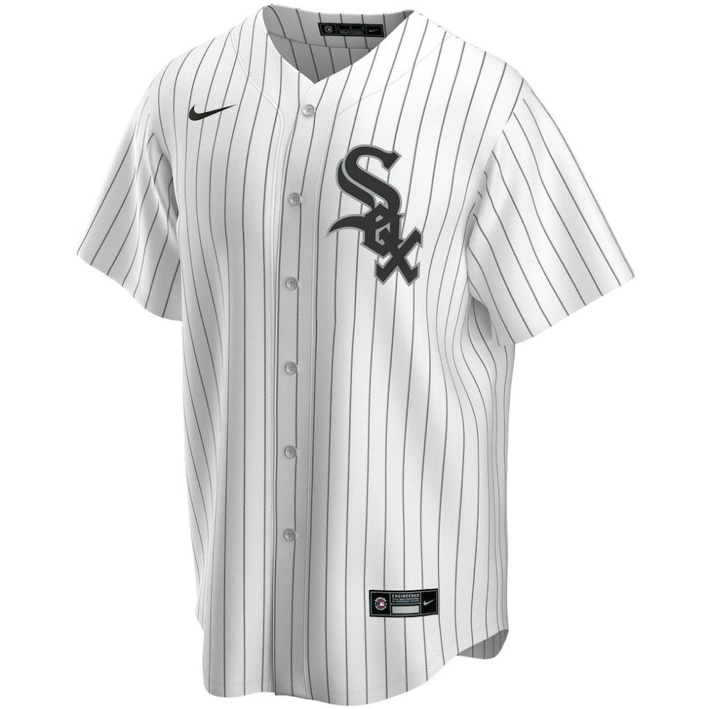 Chicago White Sox Nike Home Replica Custom Jersey - White Jerseys
