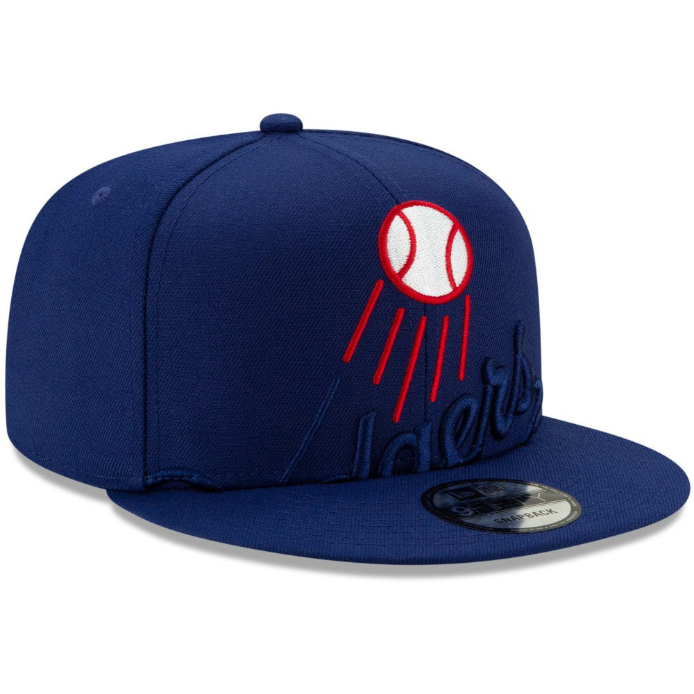 Los Angeles Dodgers New Era Logo Elements 9FIFTY Snapback Hat - Royal Hats