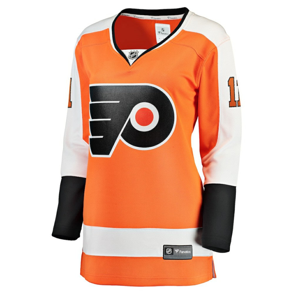 NHL Travis Konecny Philadelphia Flyers Fanatics Women's Home Breakaway Jersey - Orange