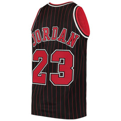 Michael Jordan Chicago Bulls 1996/97 Hardwood Classics Authentic Jersey Black