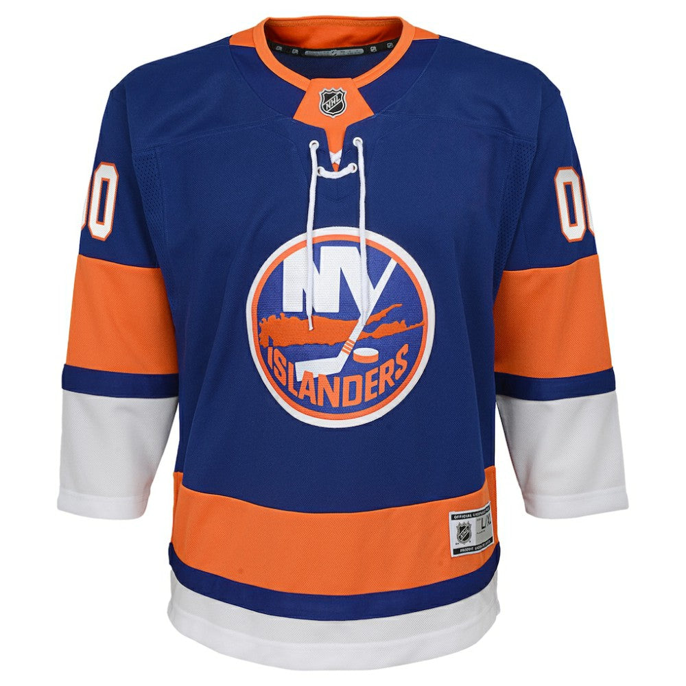 NHL,Custom New York Islanders Youth Home Premier Custom Jersey - Blue