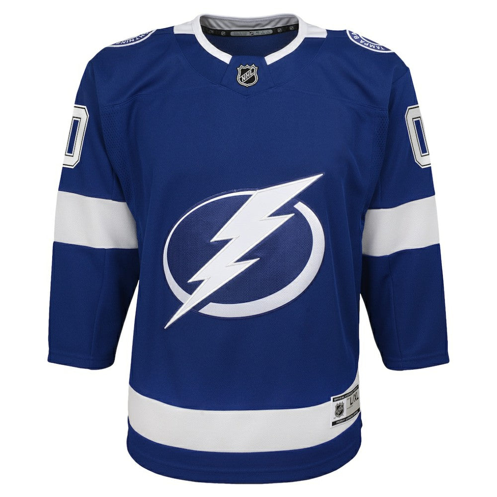 NHL,Custom Tampa Bay Lightning Youth Home Custom Premier Jersey - Blue