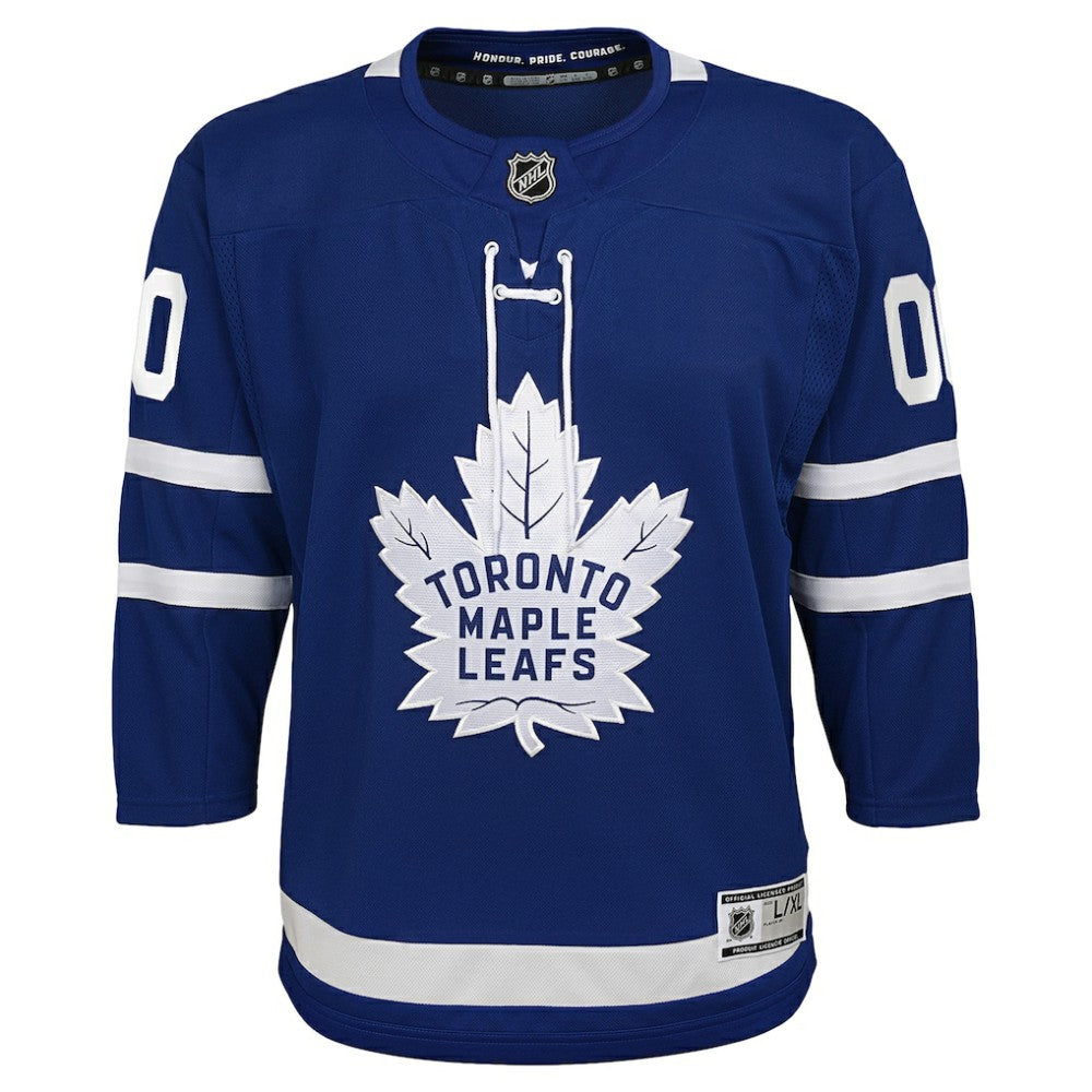 NHL,Custom Toronto Maple Leafs Youth Home Premier Custom Jersey - Blue