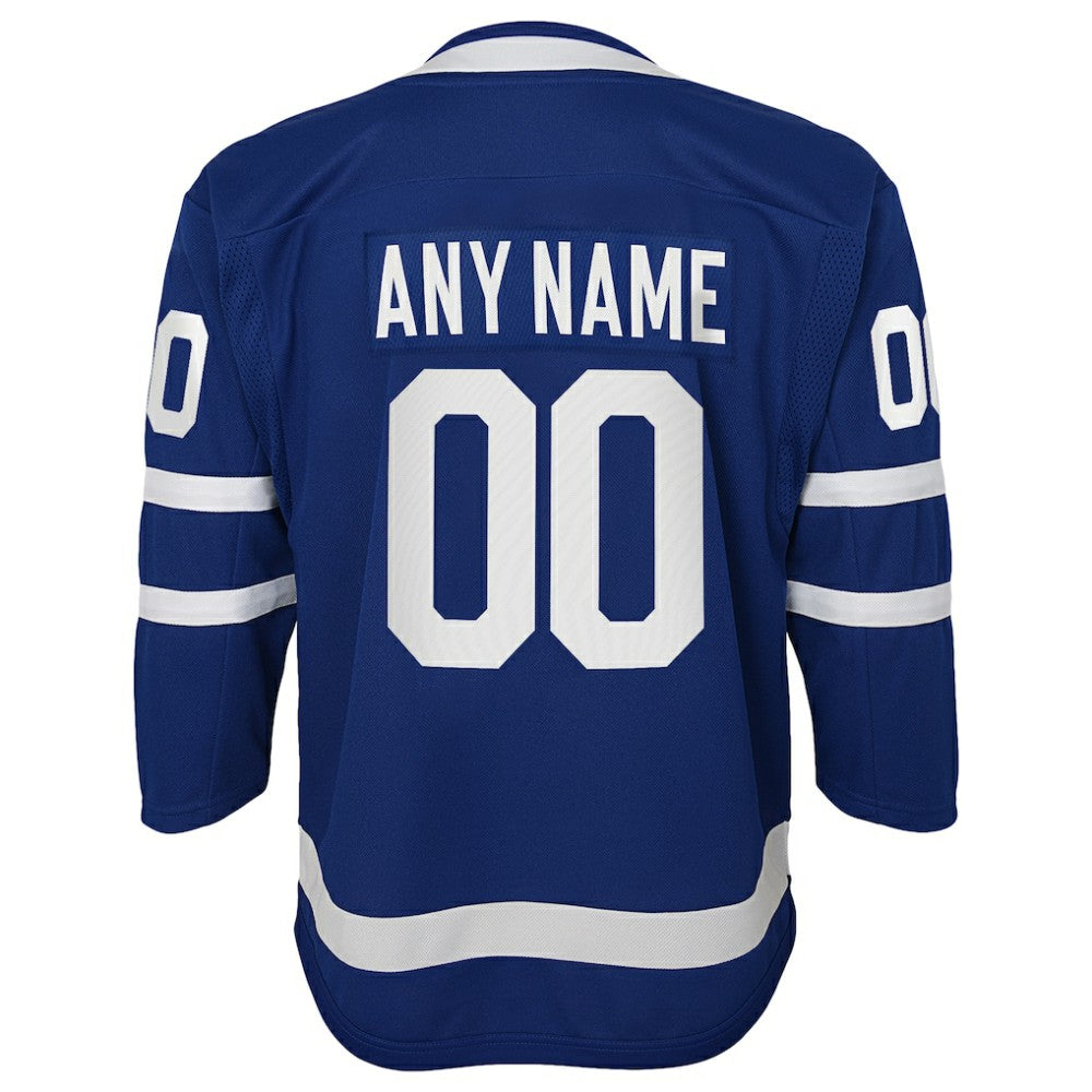 NHL,Custom Toronto Maple Leafs Youth Home Premier Custom Jersey - Blue