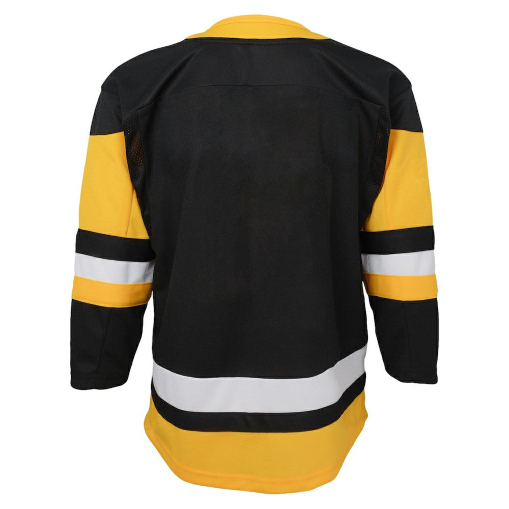 NHL Pittsburgh Penguins Youth Home Premier Blank Jersey - Black