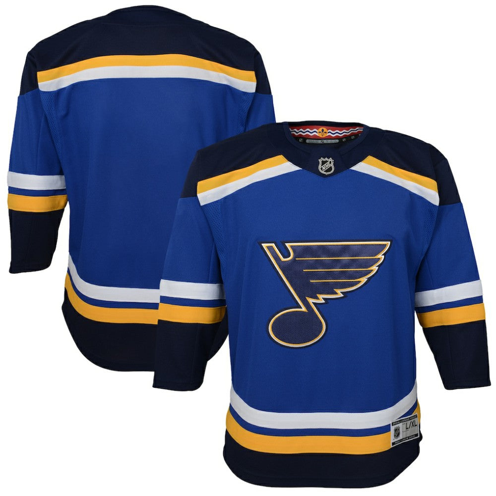 NHL St. Louis Blues Youth Home Premier Jersey - Blue