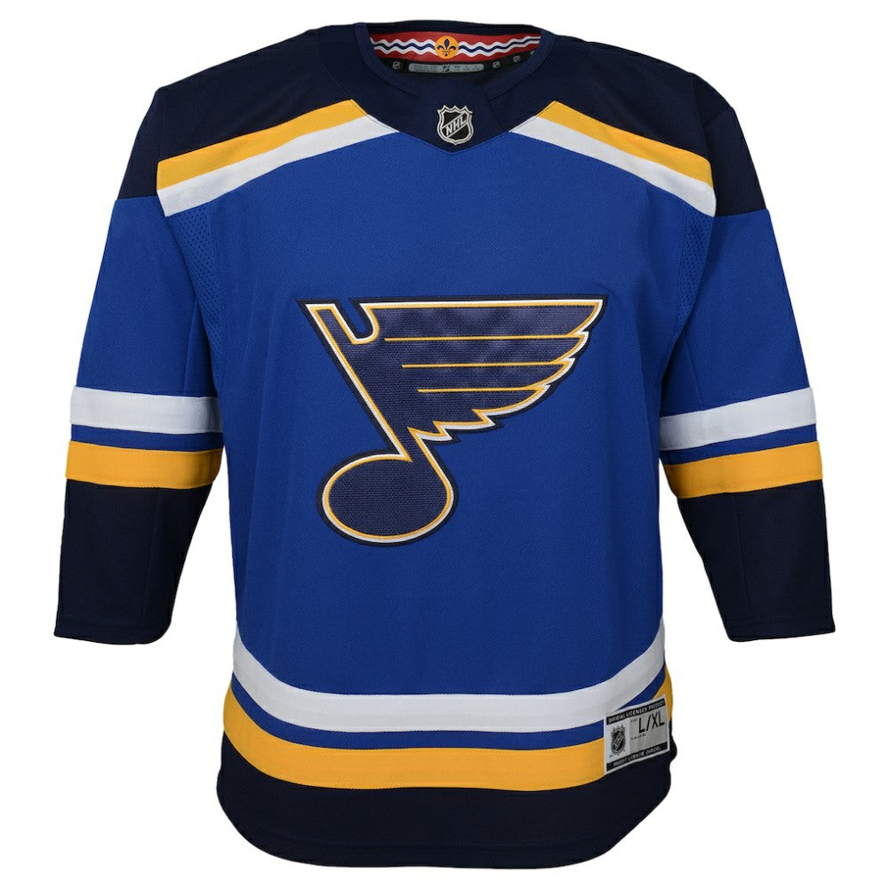 NHL St. Louis Blues Youth Home Premier Jersey - Blue