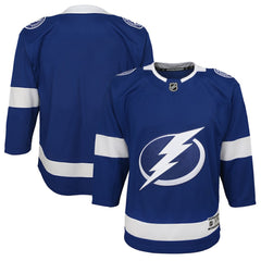 NHL Tampa Bay Lightning Youth Home Blank Premier Jersey - Blue
