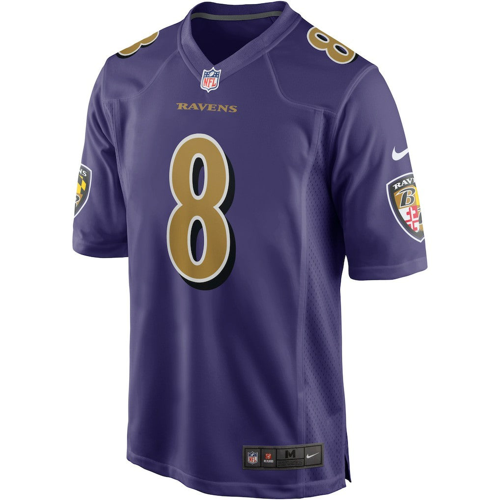 Lamar Jackson Baltimore Ravens Alternate Game Jersey Purple