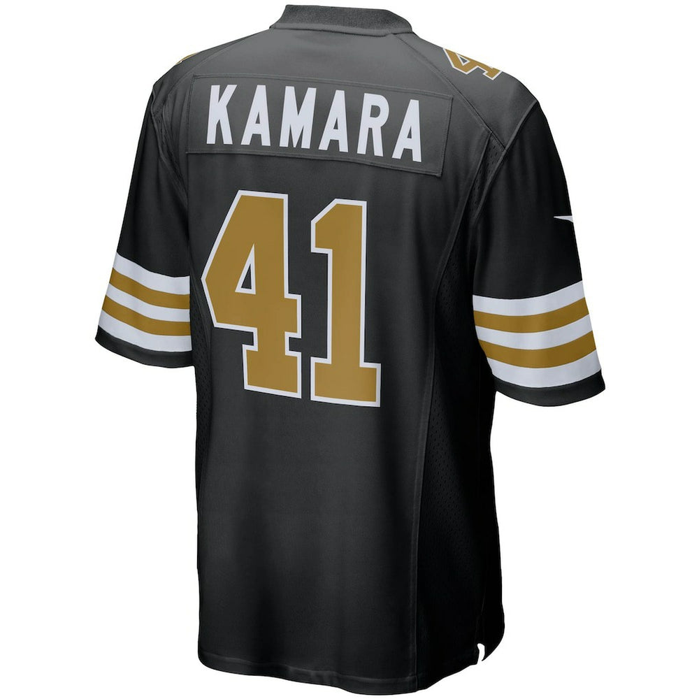 Alvin Kamara New Orleans Saints Alternate Game Jersey Black