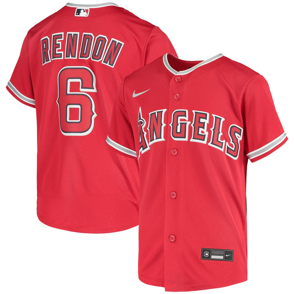 Anthony Rendon Los Angeles Angels Nike Youth Alternate Replica Player Jersey - Red Jerseys