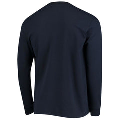 Tennessee Titans Dunbrooke Logo Maverick Thermal Henley Long Sleeve T-Shirt Navy