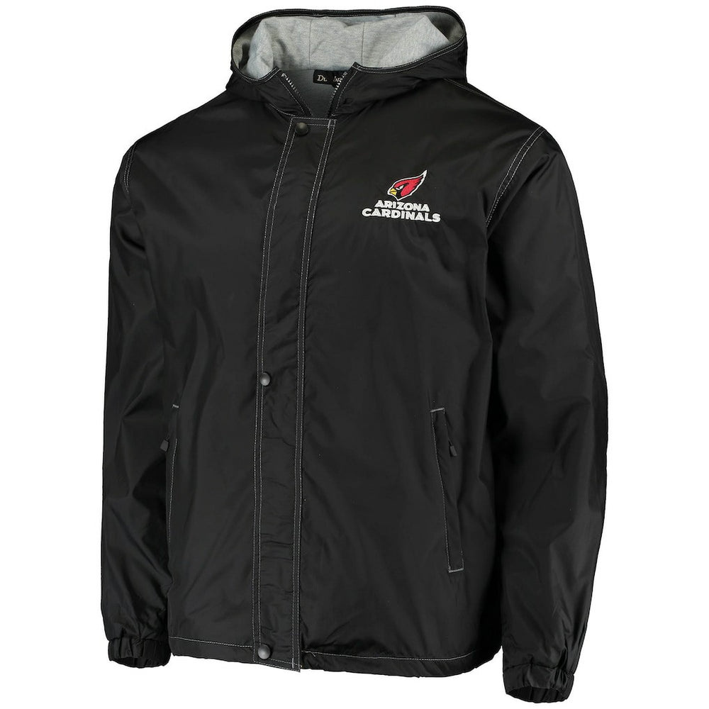 Arizona Cardinals Dunbrooke Logo Legacy Stadium Full-Zip Jacket- Black