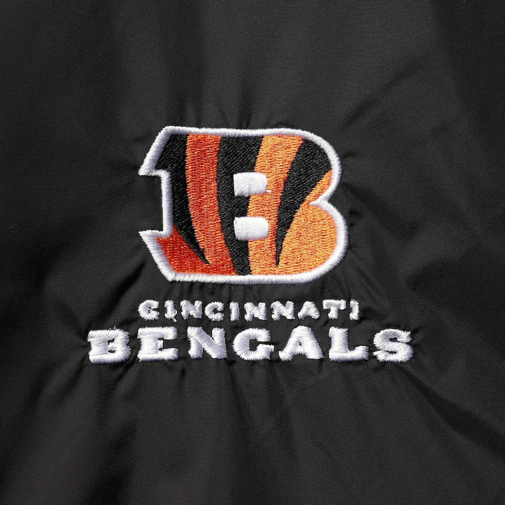 Cincinnati Bengals Dunbrooke Logo Legacy Stadium Full-Zip Jacket- Black