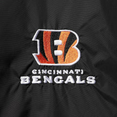 Cincinnati Bengals Dunbrooke Logo Legacy Stadium Full-Zip Jacket- Black