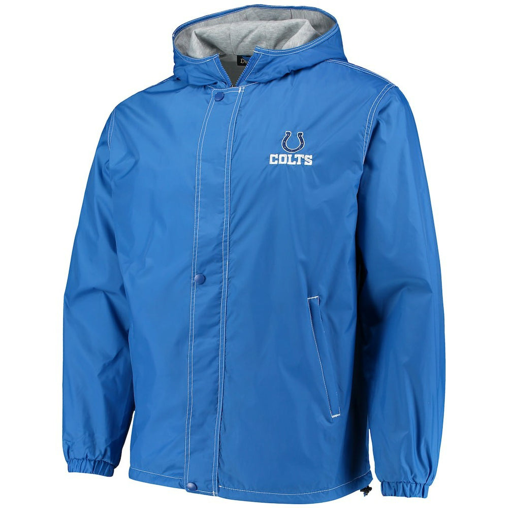 Indianapolis Colts Dunbrooke Logo Legacy Stadium Full-Zip Jacket- Royal