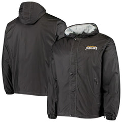 Jacksonville Jaguars Dunbrooke Logo Legacy Stadium Full-Zip Jacket- Black