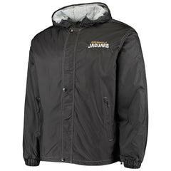 Jacksonville Jaguars Dunbrooke Logo Legacy Stadium Full-Zip Jacket- Black