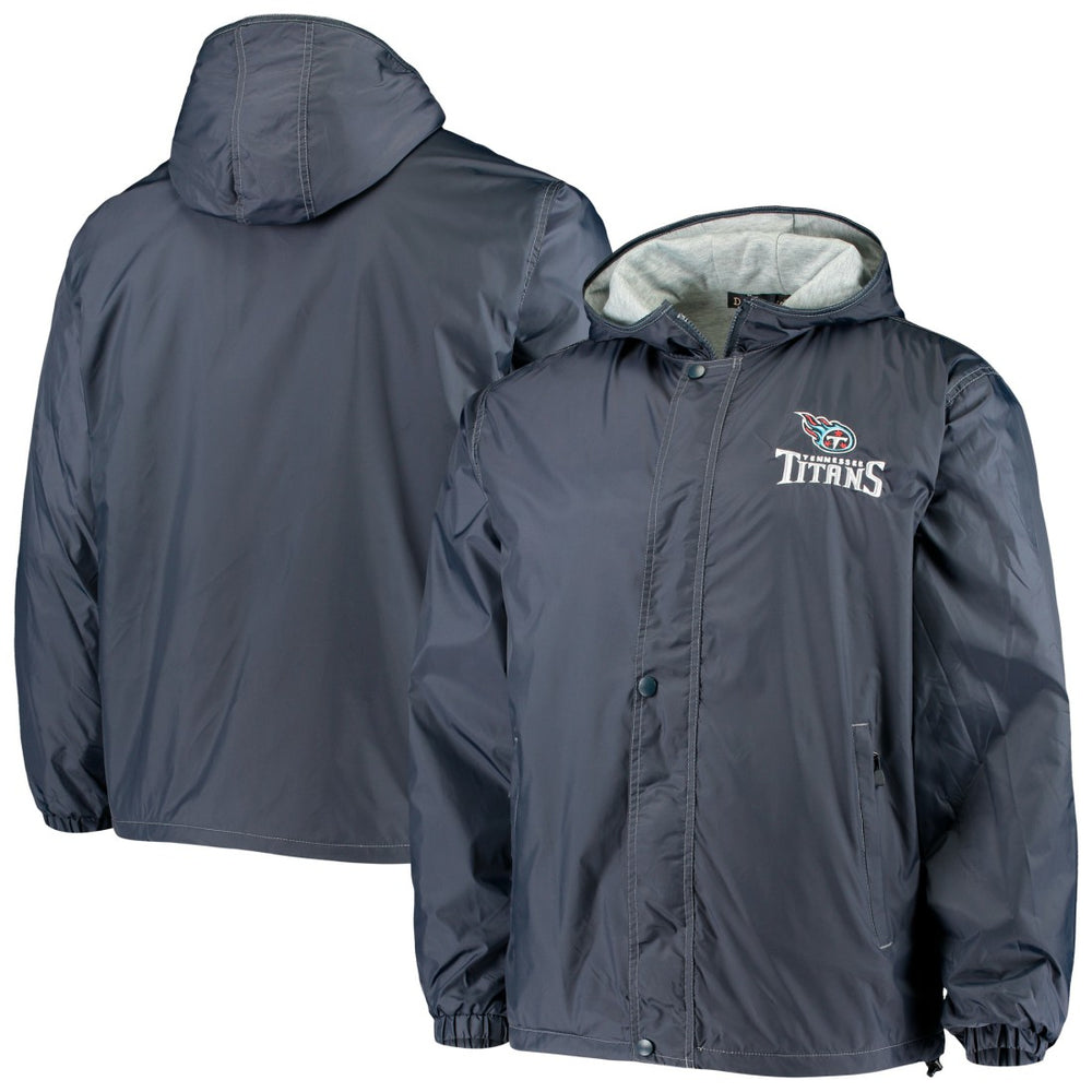 Tennessee Titans Dunbrooke Logo Legacy Stadium Full-Zip Jacket- Navy