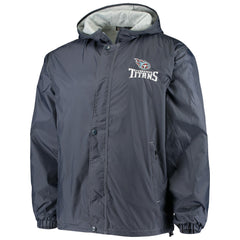 Tennessee Titans Dunbrooke Logo Legacy Stadium Full-Zip Jacket- Navy