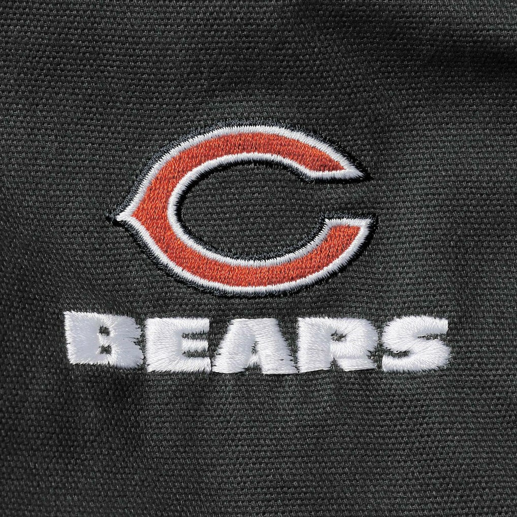 Chicago Bears Dunbrooke Dakota Cotton Canvas Hooded Jacket Navy