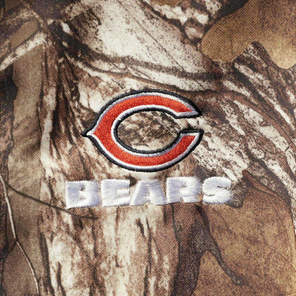 Chicago Bears Dunbrooke Circle Champion Tech Fleece Pullover Hoodie Realtree Camo