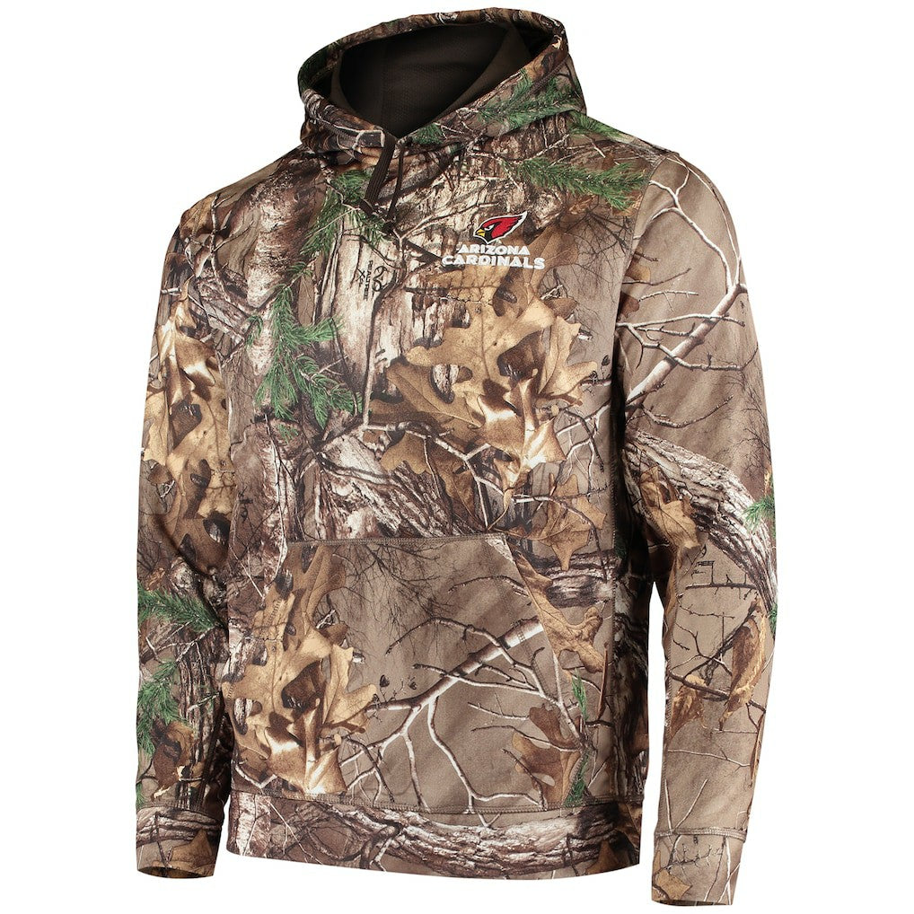 Arizona Cardinals Dunbrooke Circle Champion Tech Fleece Pullover Hoodie Realtree Camo