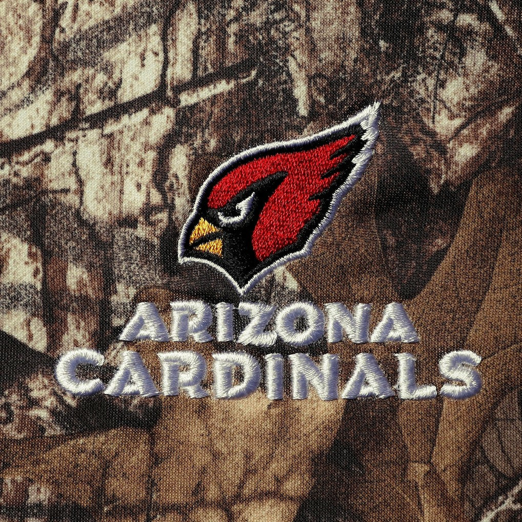 Arizona Cardinals Dunbrooke Circle Champion Tech Fleece Pullover Hoodie Realtree Camo